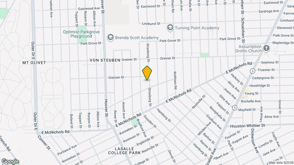 17325 Strasburg St Mapa y Detalles de la Ubicación