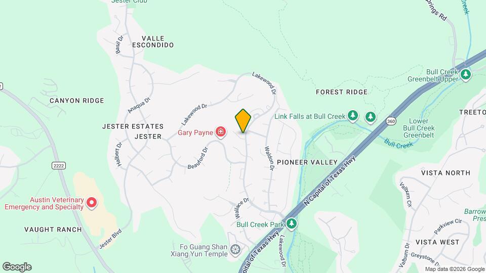 6500 Robbie Creek Cove Map and Location Details