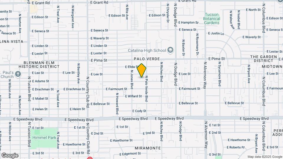3437-3443 E Camden St Map and Location Details