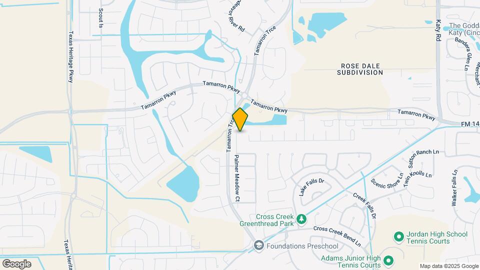 3811 Palmer Meadow Ct Map and Location Details