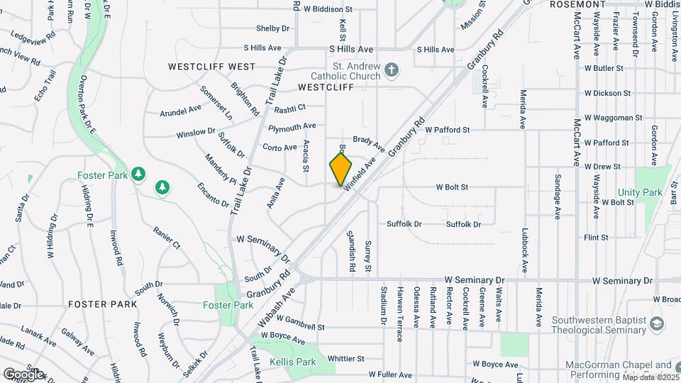 4112 Winfield Ave Mapa y Detalles de la Ubicación