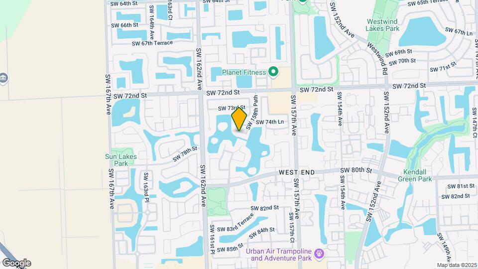 15960 SW 76th St Map and Location Details