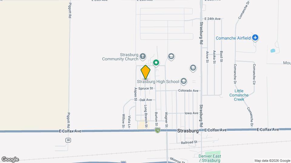 1864 Long Branch St Map and Location Details