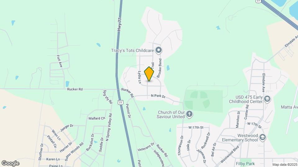 1730 Lydia Ln Map and Location Details