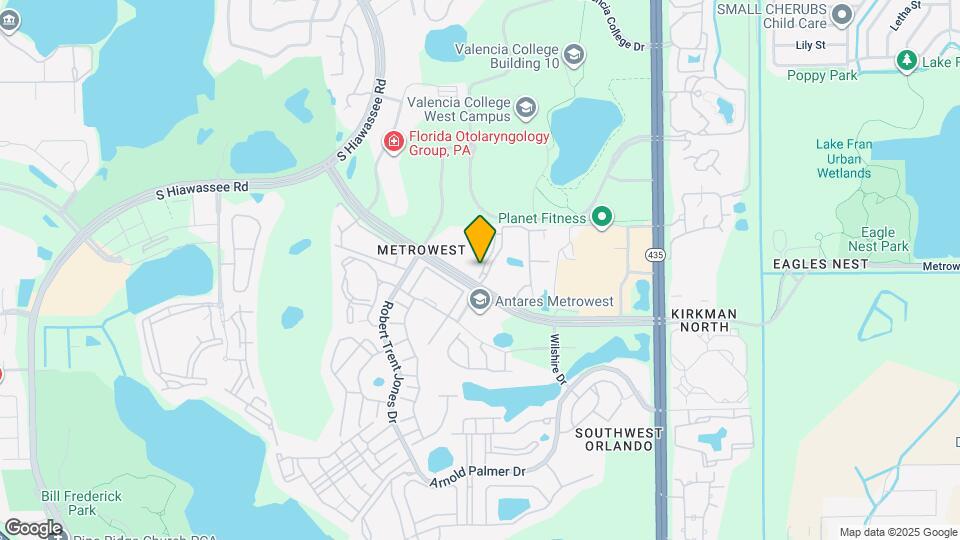 6169 Metrowest Blvd Map and Location Details