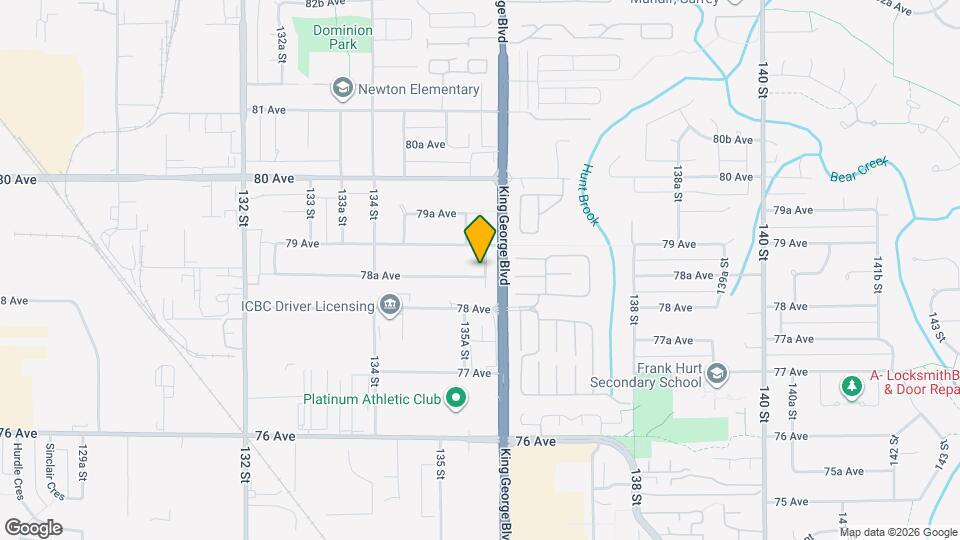 13567-1378A 78a Ave Map and Location Details