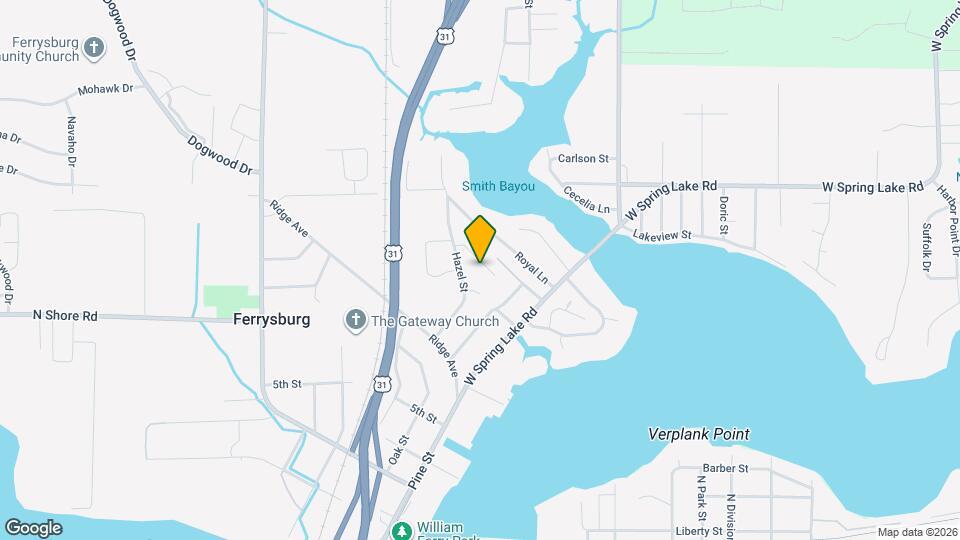 17543 Beechwood Ln Map and Location Details