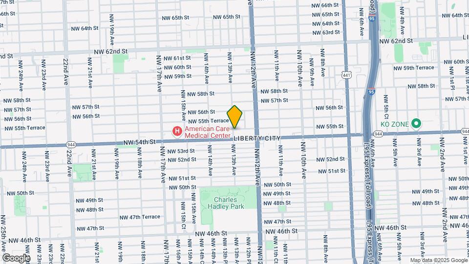 1298 NW 55th St Map and Location Details