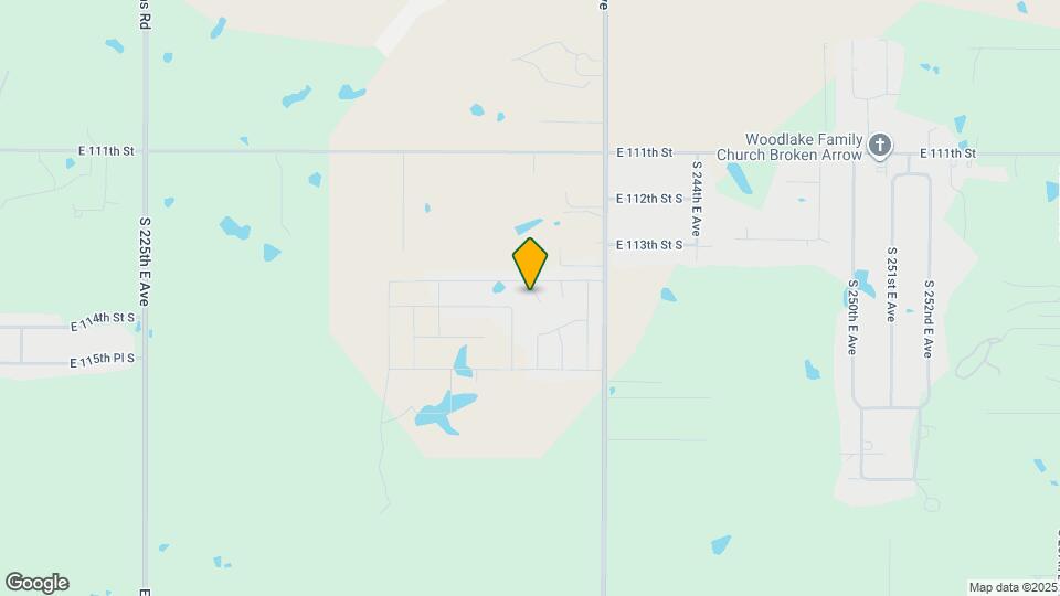 11380 S 238th E Ave Map and Location Details