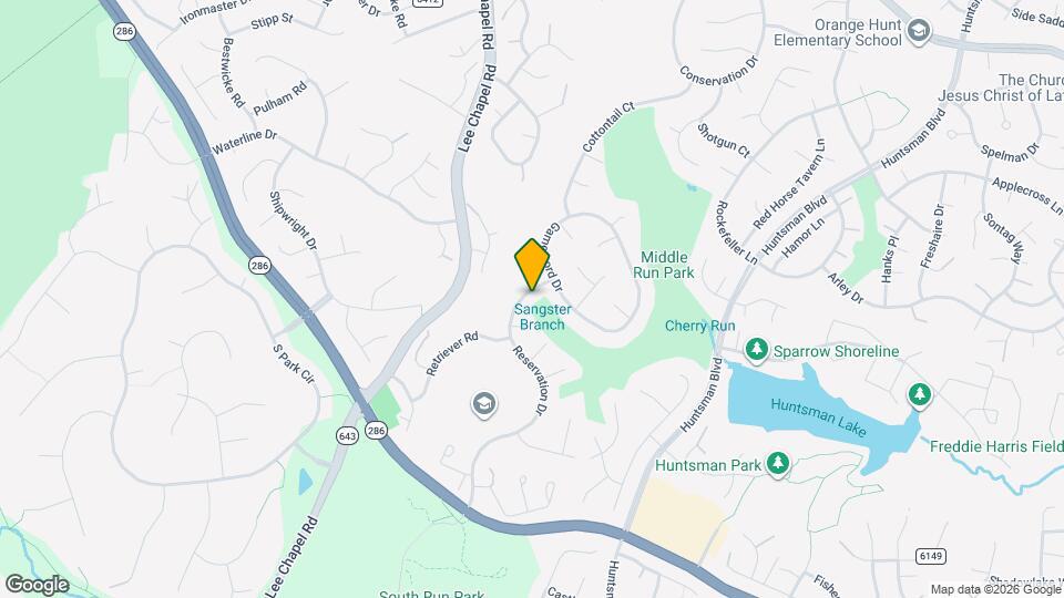 7207 Reservation Dr Map and Location Details