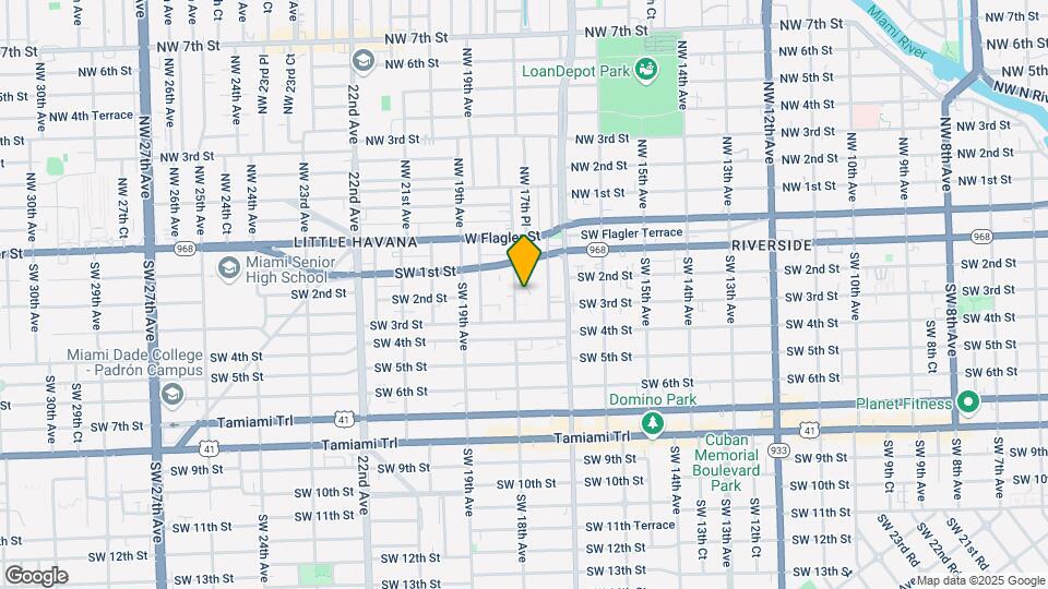 175 SW 18th Ave Map and Location Details