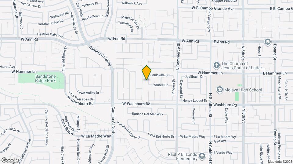5321 N Padero Dr Map and Location Details
