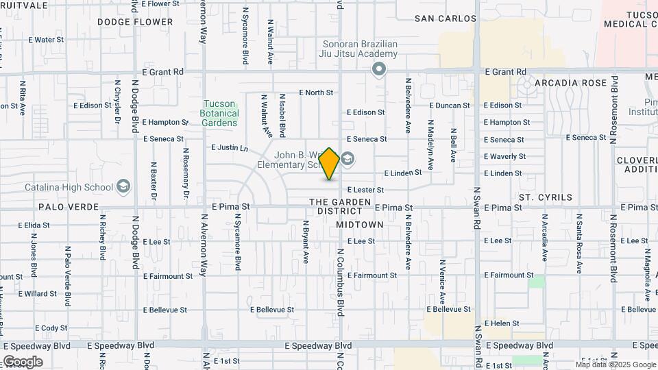 4233 E Lester St Map and Location Details