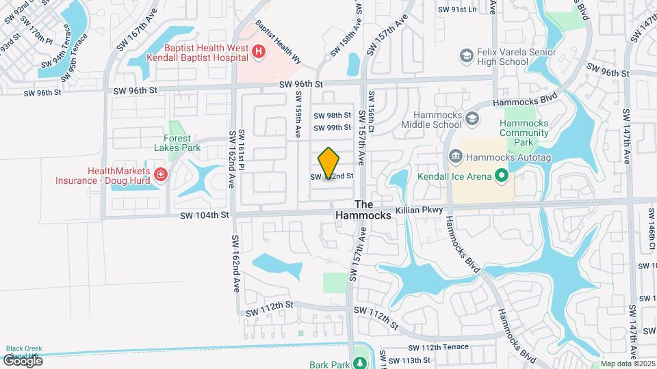 15807 SW 102nd Ln Map and Location Details