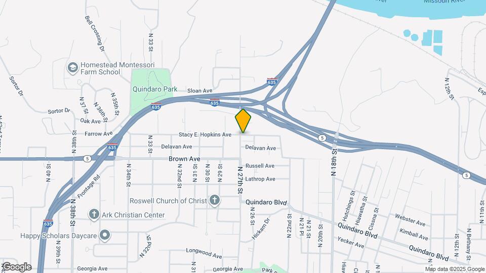 2637 Farrow Ave Map and Location Details