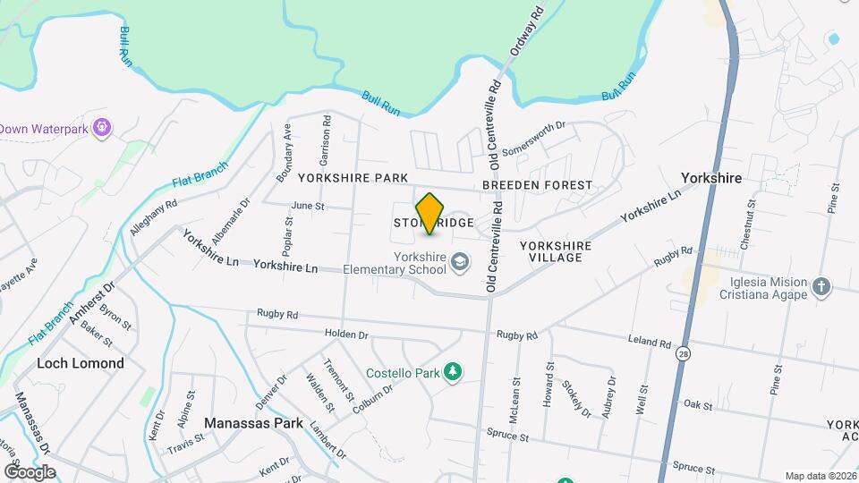 7627 Glenolden Pl Map and Location Details