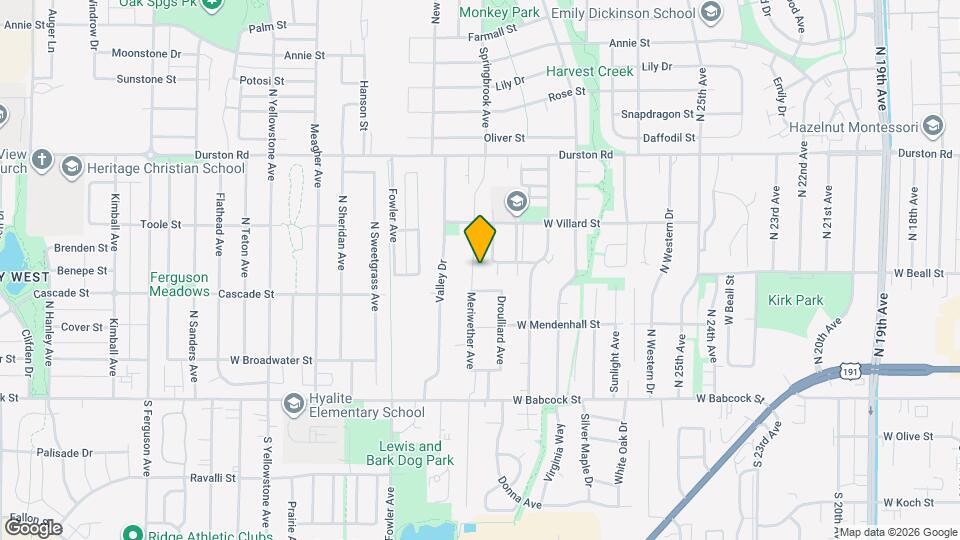 320 Meriwether Ave Map and Location Details