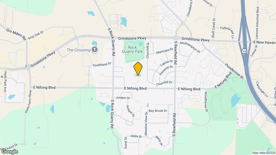 3705 Hermitage Rd Map and Location Details