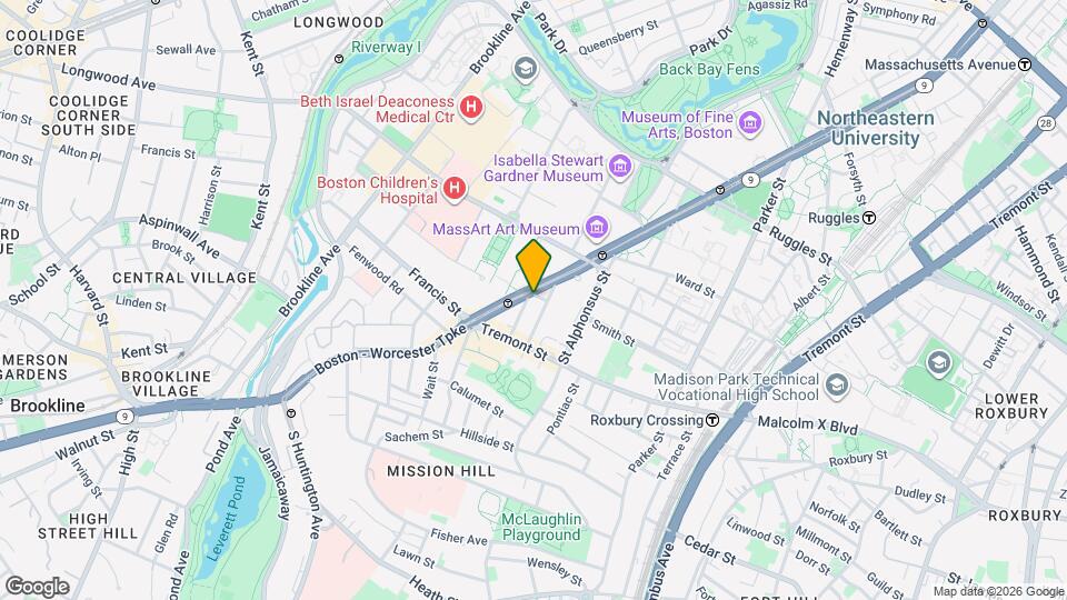 35 Wigglesworth St Map and Location Details