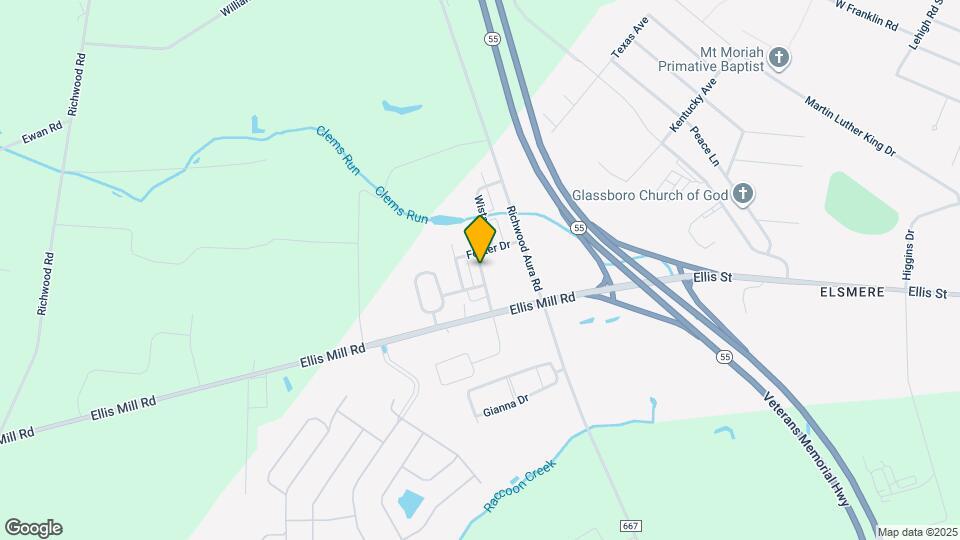 476 N Palace Dr Map and Location Details