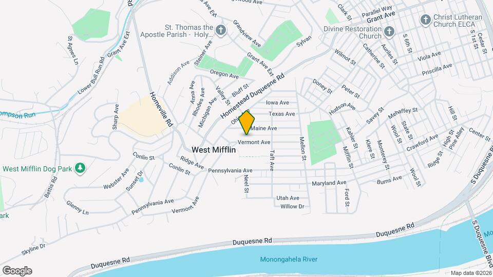 1820 Vermont Ave Map and Location Details