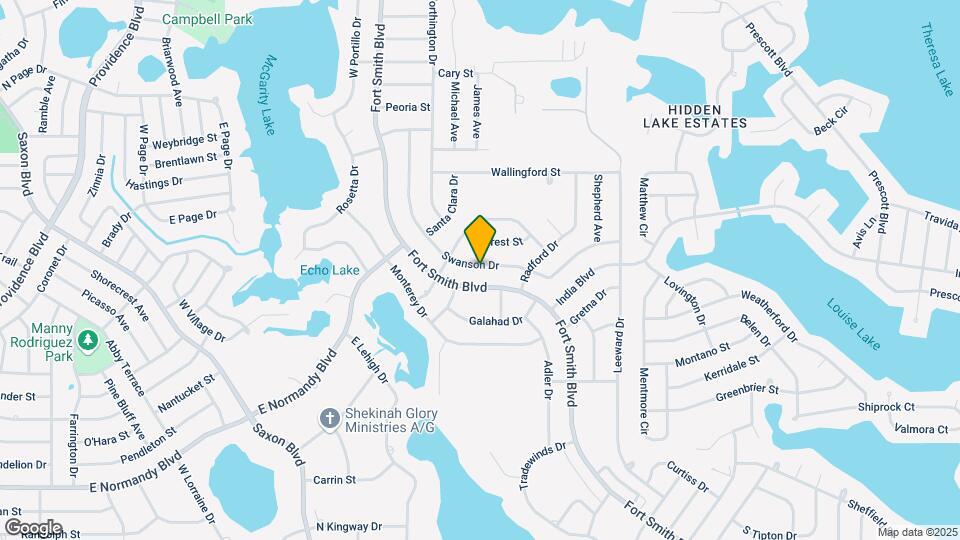 2057 Swanson Dr Map and Location Details