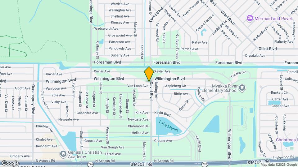 6795 David Blvd Map and Location Details