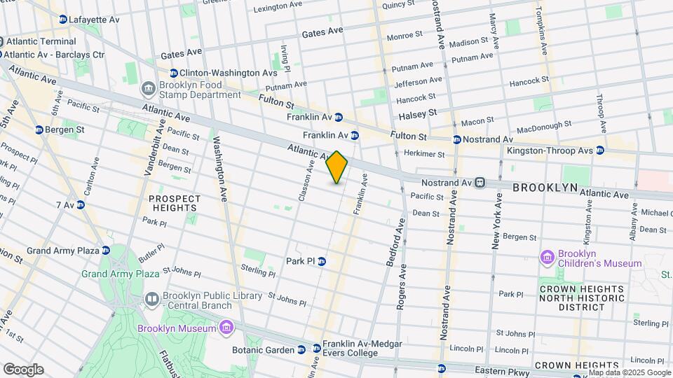 1001 Dean St, Unit 2A Map and Location Details