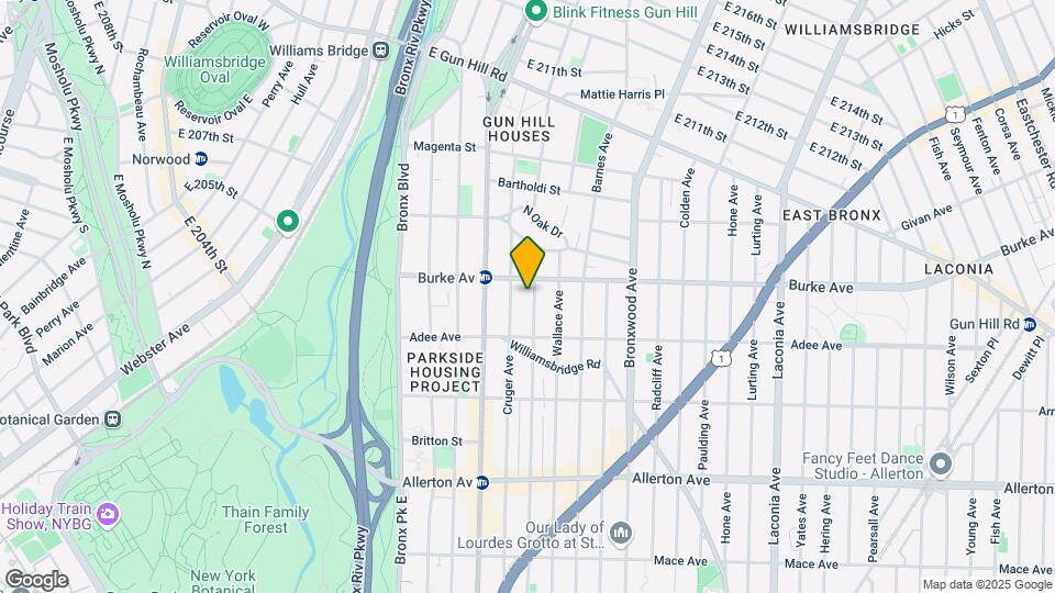 3041 Holland Ave Map and Location Details