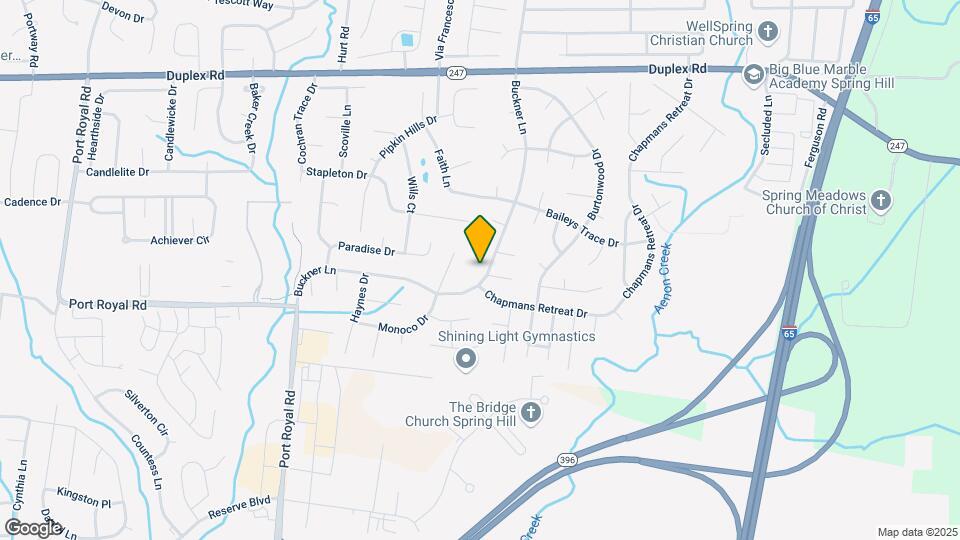 2951 Buckner Ln Map and Location Details