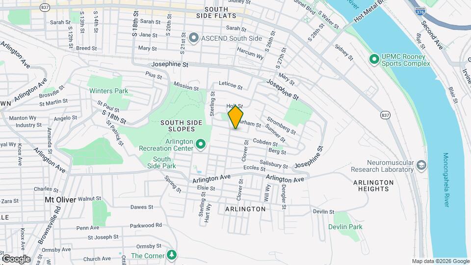 2407 Cobden St Map and Location Details