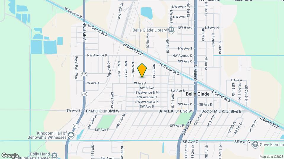 109 NW 8th St, Unit 3 Map and Location Details