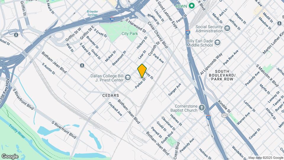 1515-1527 Parker St Map and Location Details