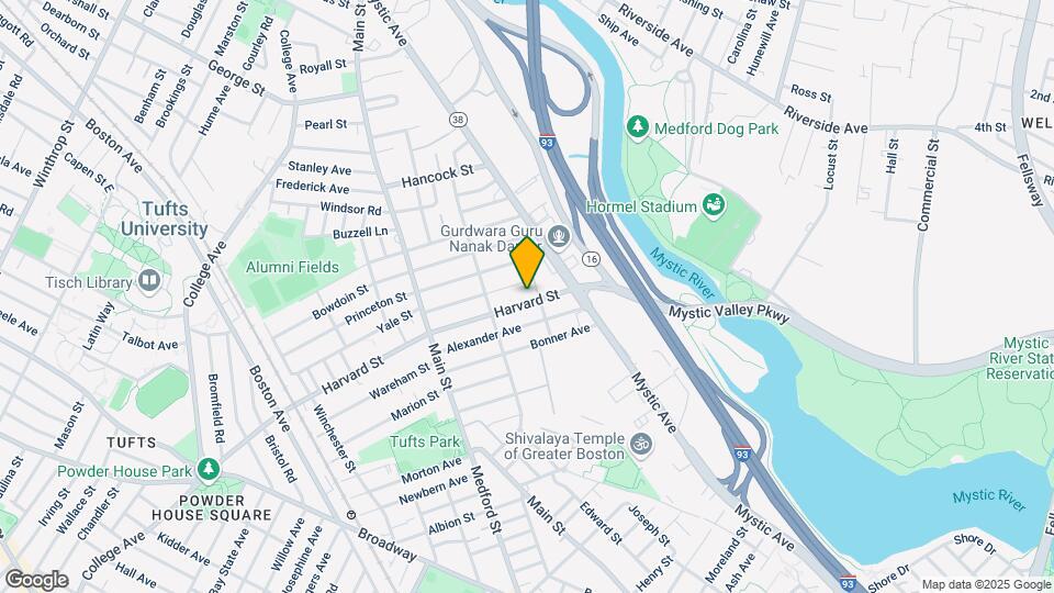 39 Harvard St, Unit 1 Mapa y Detalles de la Ubicación