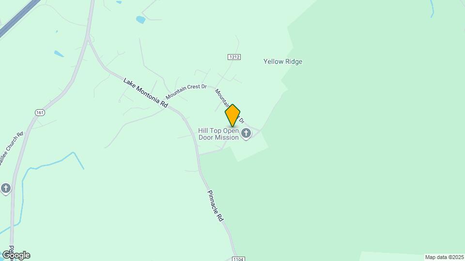 1043 Mountain Crest Dr Map and Location Details