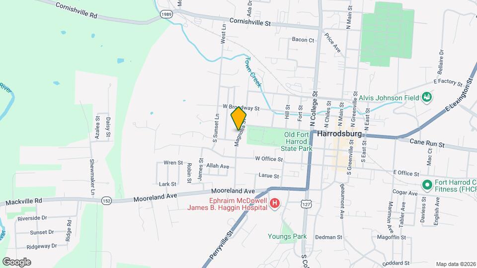 122 S Magnolia St Map and Location Details