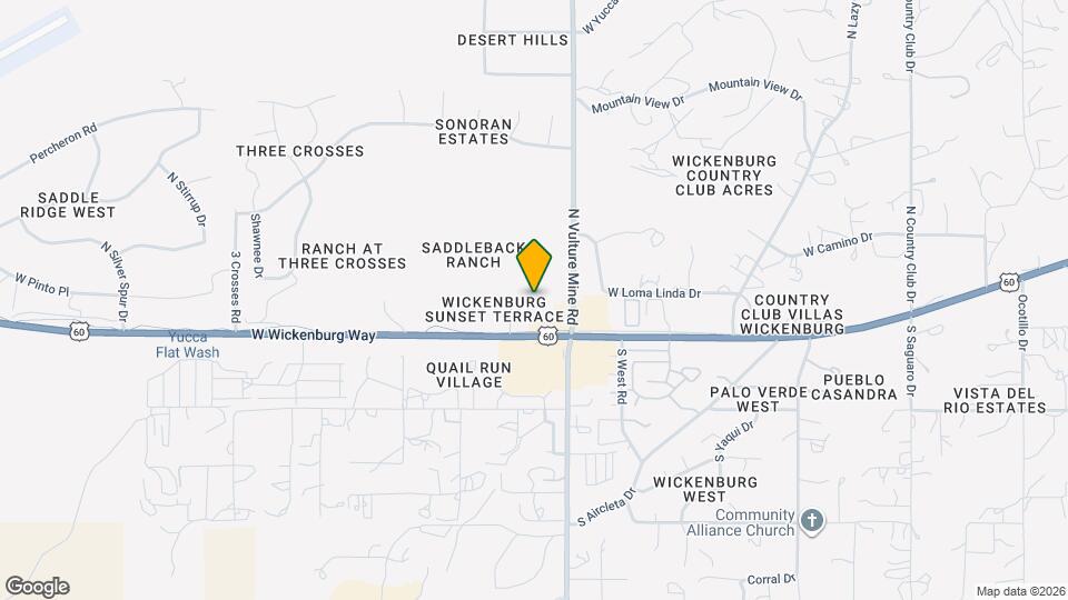 2110 W Terrace Dr Map and Location Details