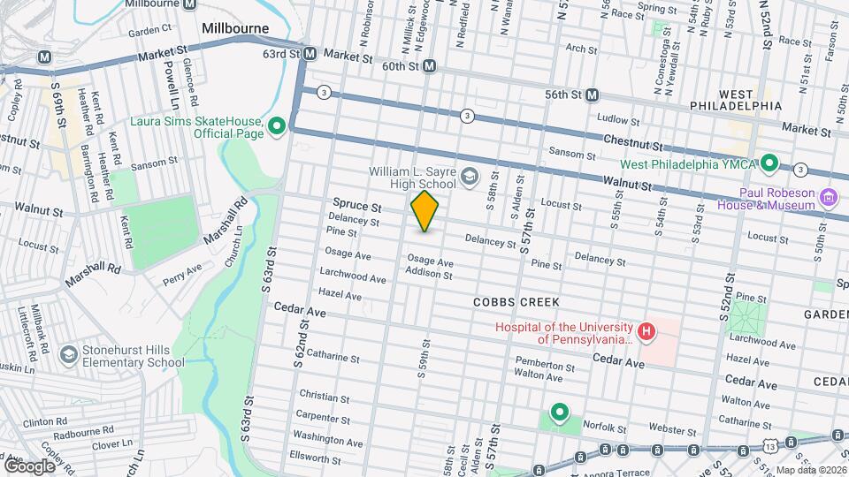 5927 Pine St, Unit Unit 1 Mapa y Detalles de la Ubicación