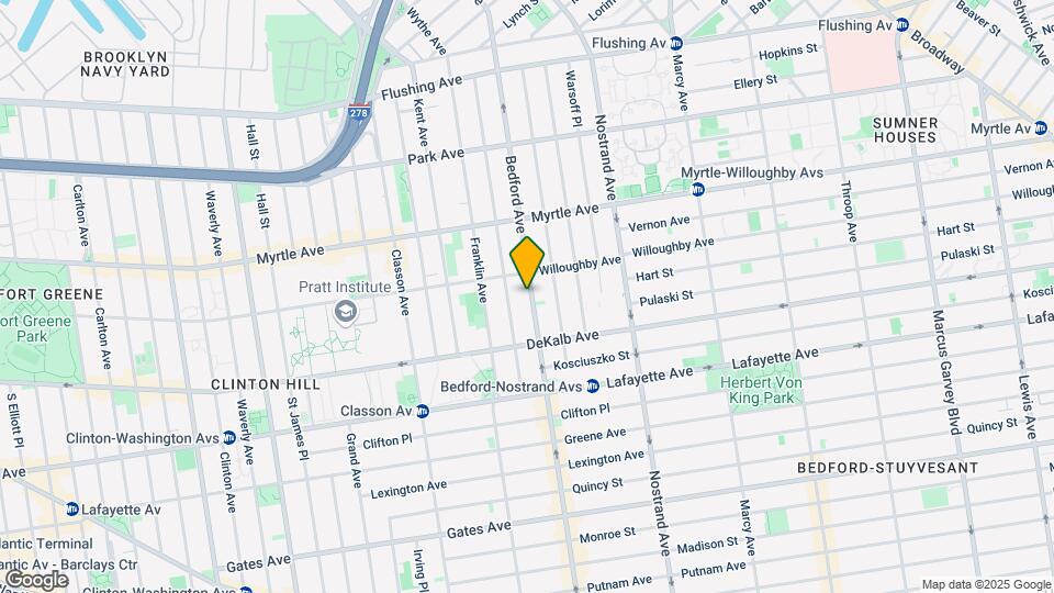 946 Bedford Ave Map and Location Details