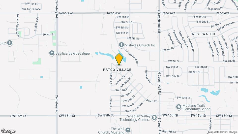 856 Shady Creek Ln Map and Location Details