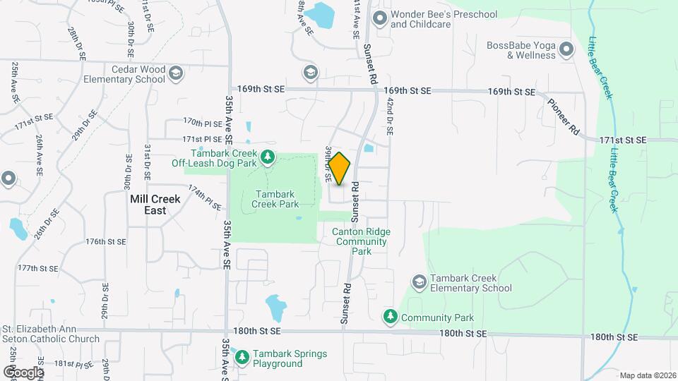 17320 40th Ave SE Map and Location Details