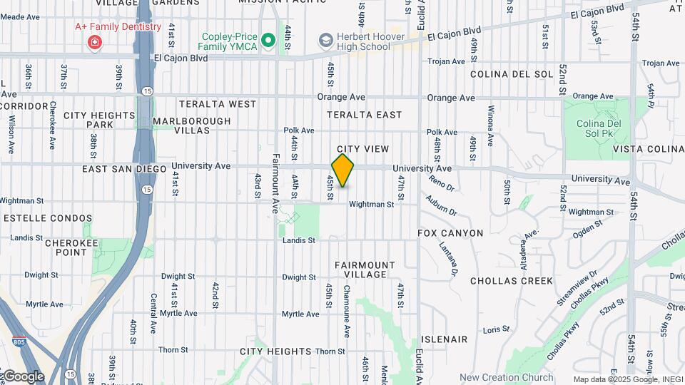 3830 Chamoune Ave Map and Location Details