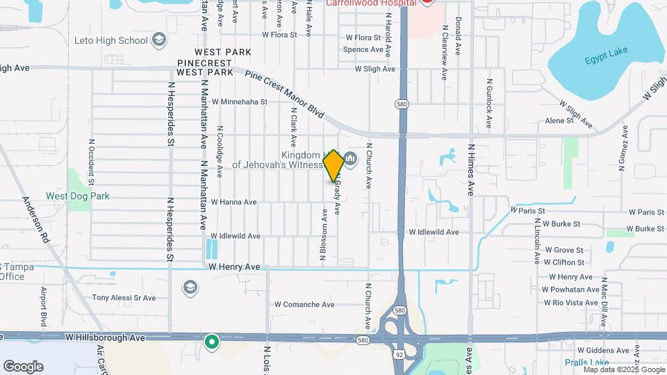 6212 N Grady Ave Map and Location Details