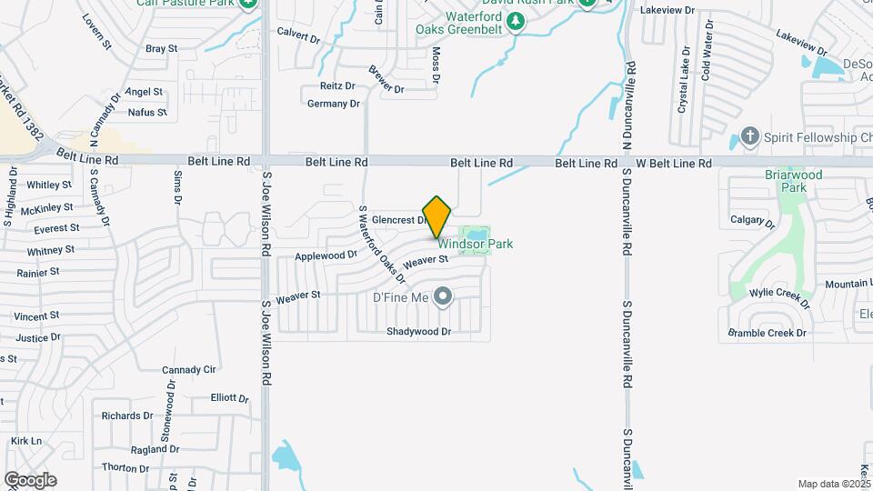 1046 Waterview Dr Map and Location Details