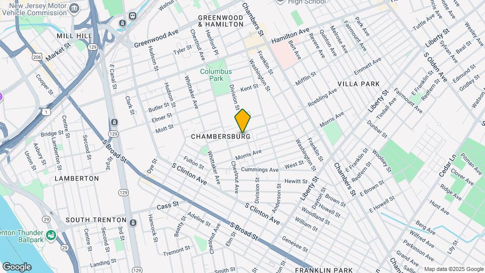 207 Division St Map and Location Details