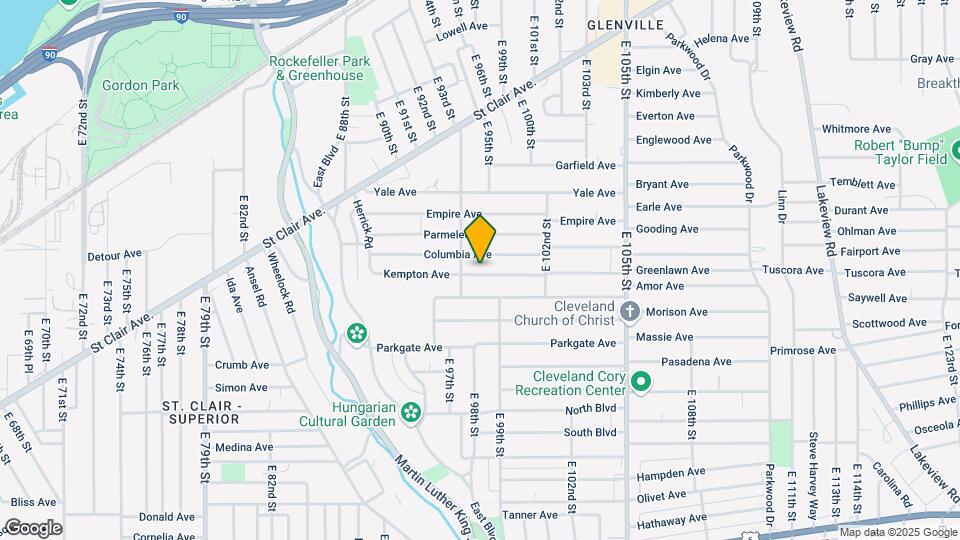9409 Kempton Ave Map and Location Details