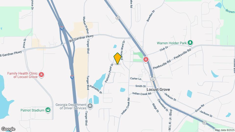 836 Freedom Walk Map and Location Details