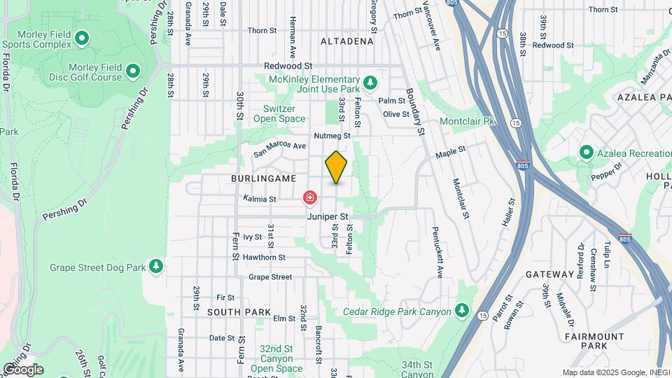 2410 33rd St Map and Location Details