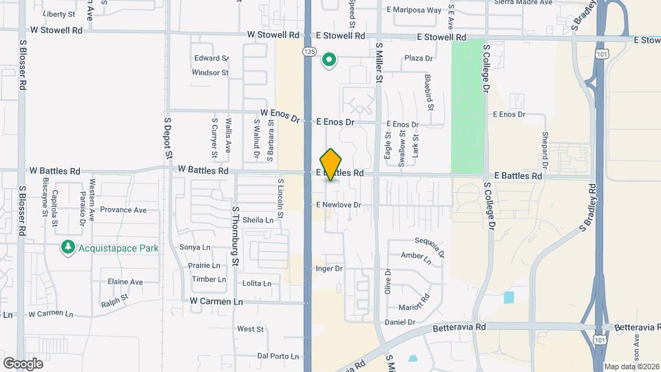 1632 McClelland St Map and Location Details