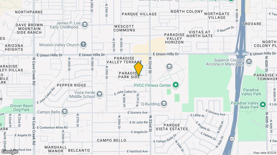 3102 East Michigan Ave Map and Location Details